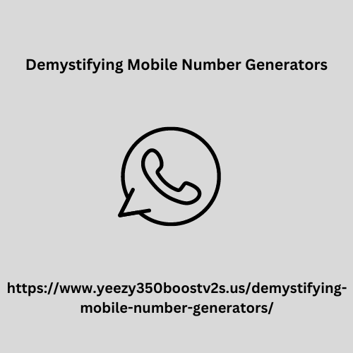 Demystifying Mobile Number Generators