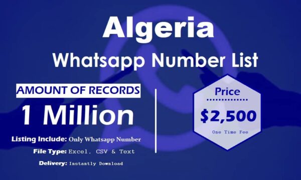 Algeria Whatsapp Resource 3 Million