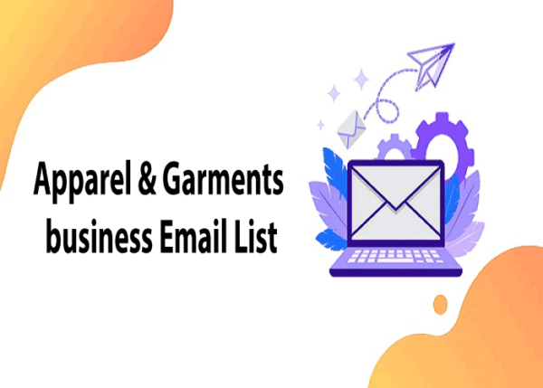 Apparel & Garments Email list management