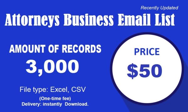 Attorneys Email list management