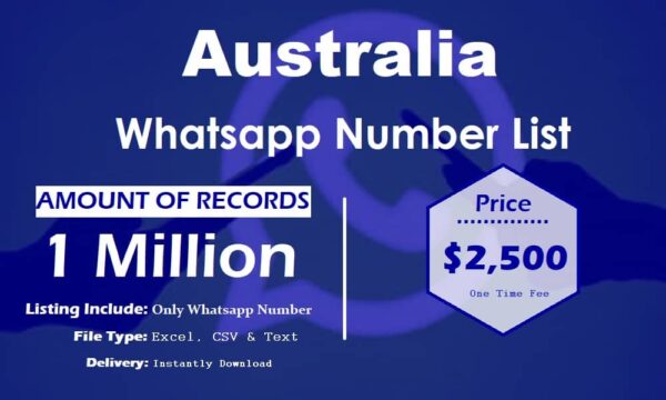 Australia Whatsapp Resource 1 Million