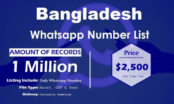 Bangladesh Whatsapp Resource 3 Million