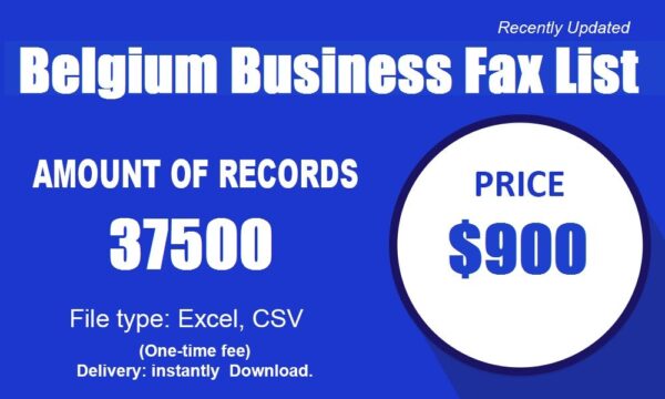 Belgium Business Fax List Trial