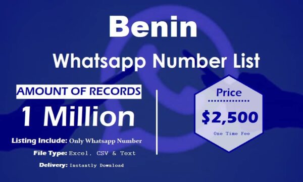 Benin Whatsapp Resource 5 Million