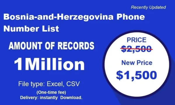 Bosnia and Herzegovina Telemarkeing 3 Million