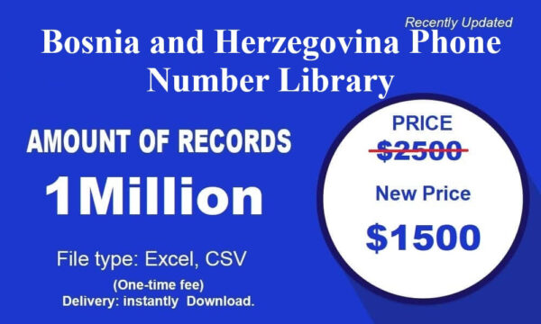 Bosnia and Herzegovina Telemarkeing 1 Million