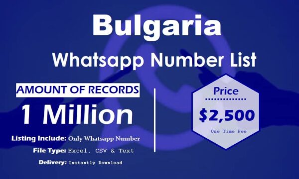 Bulgaria Whatsapp Resource 500K