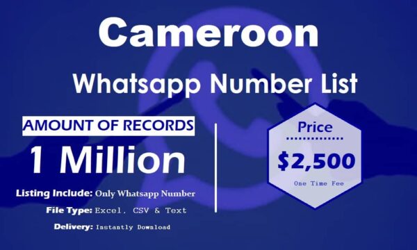 Cameroon Whatsapp Resource 5 Million