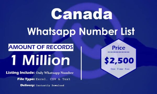 Canada Whatsapp Resource 50K