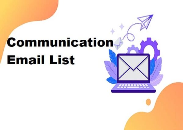 Communication Email list management List