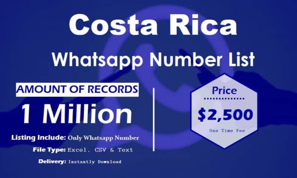 Costa Rica Whatsapp Resource 100K