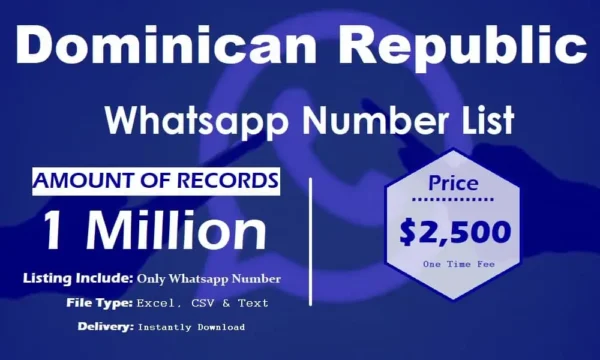 Dominican Republic Whatsapp Resource Trial