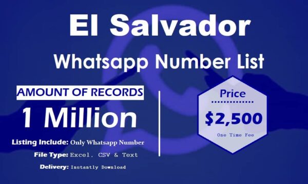 El Salvador Whatsapp Resource 5 Million