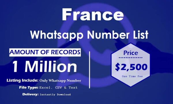 France Whatsapp Resource 500K