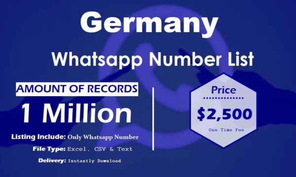 Germany Whatsapp Resource 3 Million