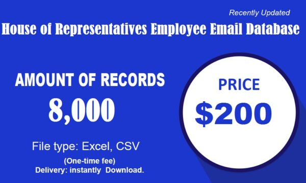 House of Representatives Employee Email list management