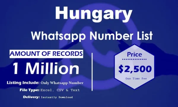 Hungary Whatsapp Resource 5 Million