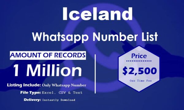 Iceland Whatsapp Resource 100K