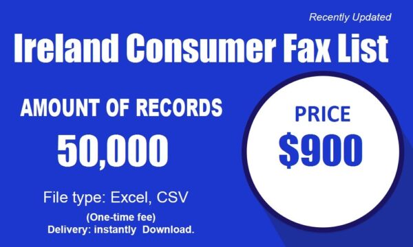 Ireland Consumer Fax List Trial