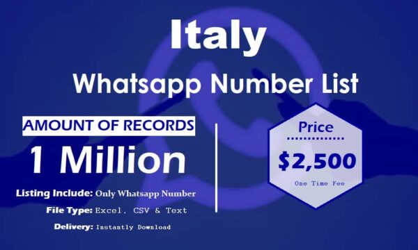 Italy Whatsapp Resource 500K