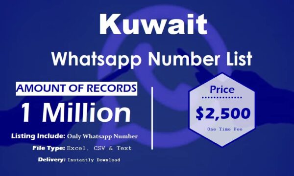 Kuwait Whatsapp Resource 100K