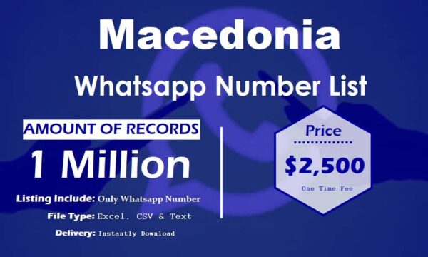 Macedonia Whatsapp Resource 1 Million