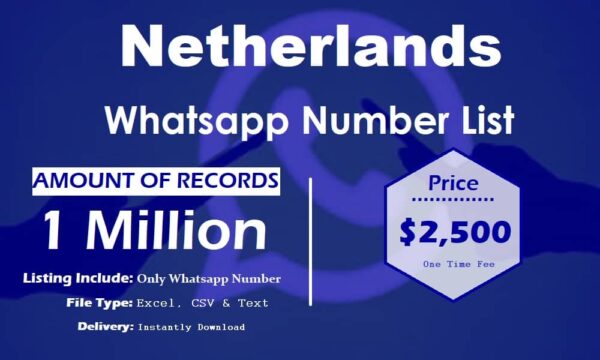 Netherlands Whatsapp Resource 1 Million