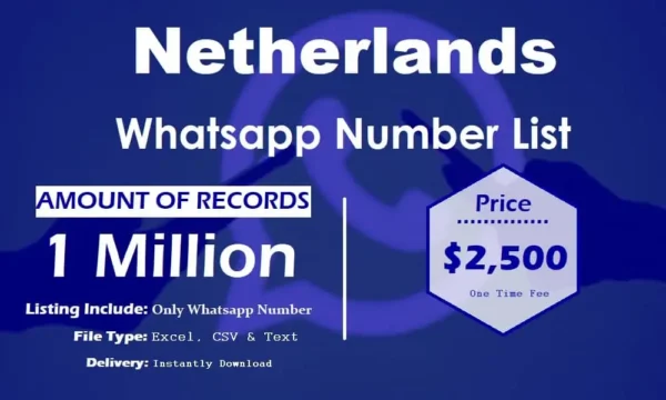 Netherlands Whatsapp Resource 100K