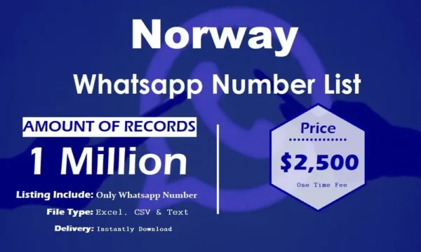 Norway Whatsapp Resource 500K