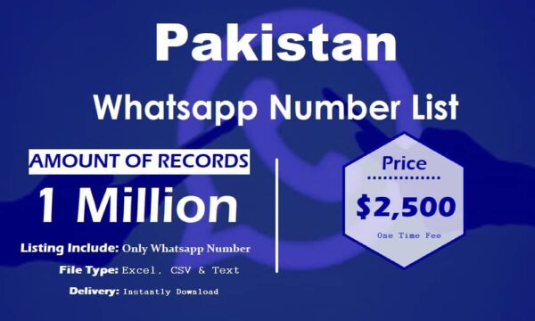 Pakistan Whatsapp Resource 3 Million