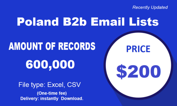 Poland B2b Email list management Lists