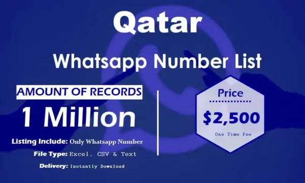 Qatar Whatsapp Resource 100K