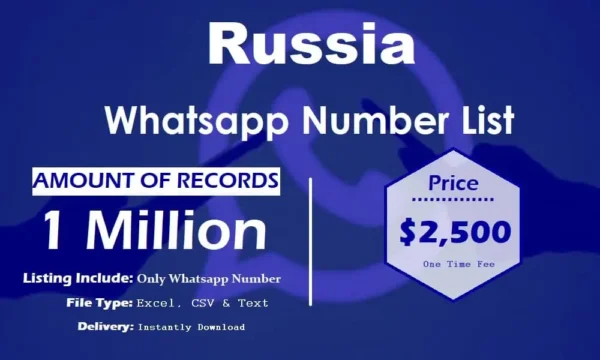 Russia Whatsapp Resource 3 Million