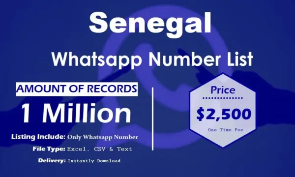 Senegal Whatsapp Resource 3 Million