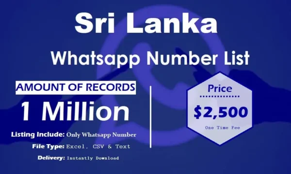 Sri Lanka Whatsapp Resource 5 Million