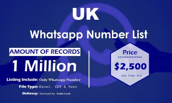 UK Whatsapp Resource 3 Million