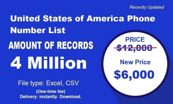 USA PHONE LIST FILTERED 100K