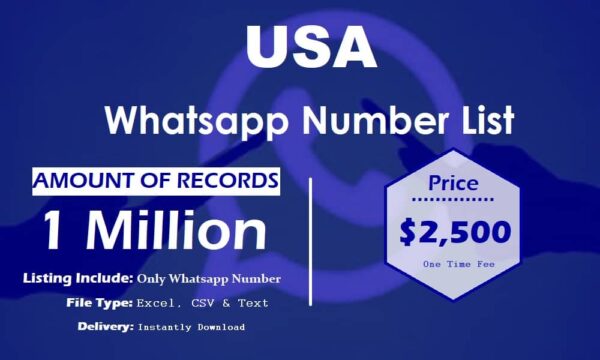 USA Whatsapp Resource 3 Million