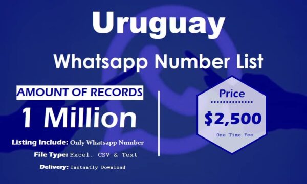 Uruguay Whatsapp Resource 100K