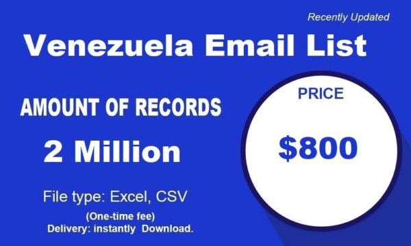 Venezuela Consumer Email list management Lists