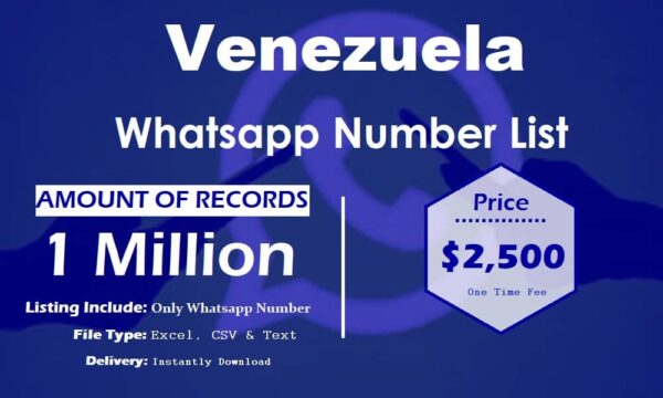 Venezuela Whatsapp Resource 50K