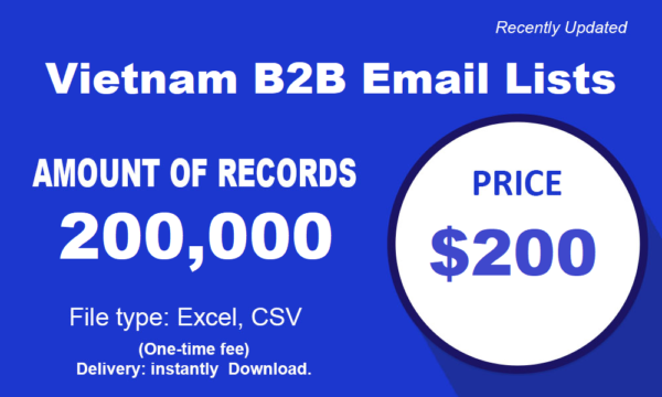 Vietnam Email list managements