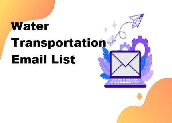 Water Transportation Email list management List