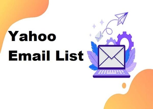 Yahoo Email list management List 1 Million