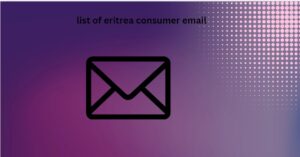 list of eritrea consumer email