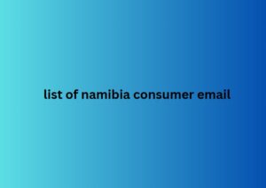 list of namibia consumer email