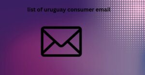 list of uruguay consumer email