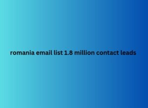 romania email list 1.8 million contact leads